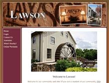 Tablet Screenshot of lawsonhoa.com
